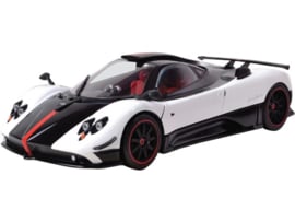 Pagani Zonda 5 - zwart/wit/rood - 1/18