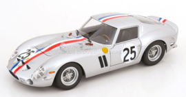 1963 Ferrari 250 GTO #25 Le Mans - team Écurie Francorchamps - grijs - 1/12