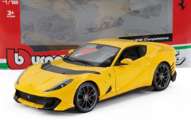 Ferrari 812 COMPETIZIONE 2021- geel- 1/18