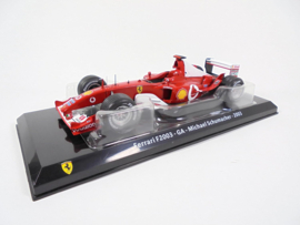 Ferrari F1 Michael Schumacher - 2003 - rood - 1/24