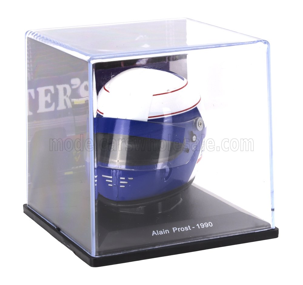 Alain Prost helmet F1-90 TEAM FERRARI SEASON 1990 - blauw/wit - 1/5