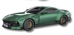 Aston Martin Valour Resin Series 2024 -  groen - 1/18