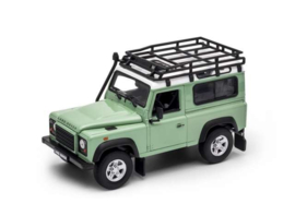 Land Rover Defender off road - green/mint - 1/24