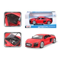 Audi R8 V10 Plus - rood - 1/24