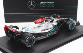 Mercedes Benz AMG - F1 W13E Nr 63 2022 -George Rusell - silvergreen - 1/43