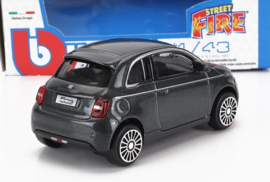 Fiat - 500e - full electric - grey - 1/43