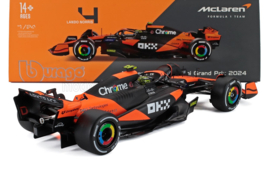 McLaren F1 MCL38 N4 Lando Norris - 2024 - 1/24