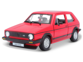Volkswagen Golf MK1 1979 - rood - 1/24