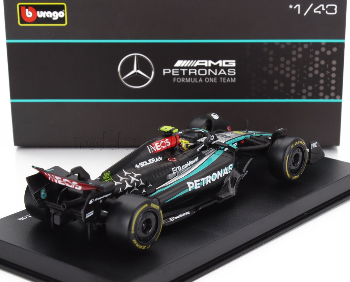 Mercedes F1 W15 EQ Performance N44 Lewis Hamilton - zwart/grijs - 1/43