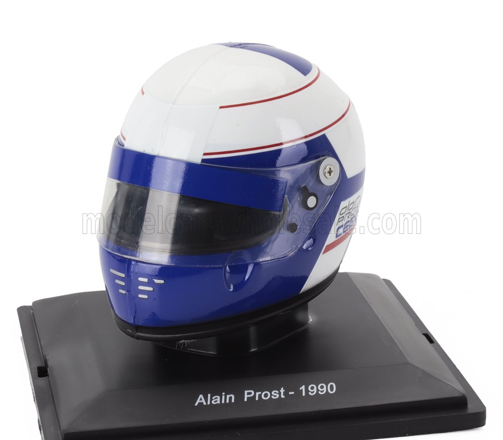 Alain Prost helmet F1-90 TEAM FERRARI SEASON 1990 - blauw/wit - 1/5