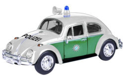 Volkswagen KEVER POLIZEI 1966 - wit/groen - 1/24