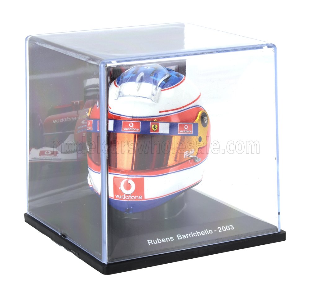 Nigel Mansell helmet 640 F1-89 TEAM FERRERI SEASON 1989 - blauw/rood/wit - 1/5