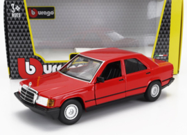 Mercedes Benz 190E - red - 1/24