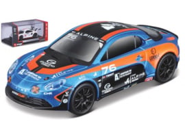 Alpine A110 - blauw/oranje/zwart - 1/43