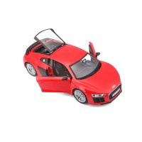 Audi R8 V10 Plus - rood - 1/24