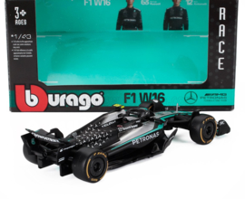 Mercedes Benz AMG - F1 W16 Nr 12 2025 - Kimi Antonelli - black silver green - 1/43