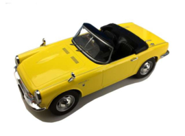 Honda s800 convertible - geel - 1/18