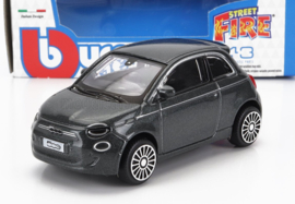 Fiat - 500e - full electric - grey - 1/43