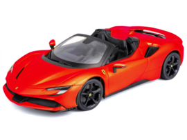 Ferrari SF90 STRADALE HYBRID SPIDER 2020 - rood - 1/18