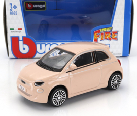 Fiat - 500e - full electric - rose - 1/43