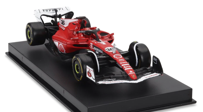 Ferrari SF-23 Las Vegas GP Charles Leclerc - rood/wit - 1/43