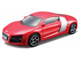 Audi R8 - rood - 1/43