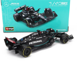 Mercedes Benz AMG F1 W14 Nr 63 2023 -George Rusell - zwart - 1/43