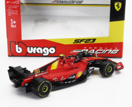 Ferrari SF-23 Monza N55 Carlos Sainz - Rood/Geel/Zwart - 1/43