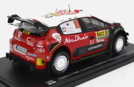 Citroën - C3 - WRC Abu Dhabi - Nr10 Sebastian Loeb - Daniel Elena - Black red white - 1/24