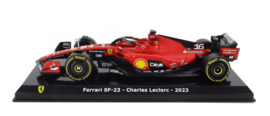 Ferrari SF-23 Charles Leclerc - 2023 - rood - 1/24