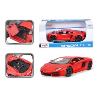 Lamborghini Aventador LP-700-4 - oranje - 1/24