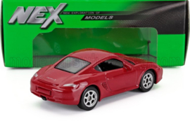 Porsche Cayman 2005 - red - 2005 - 1/64