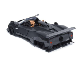 Pagani Zonda HP Barchetta - black - pull-back - 1/36