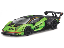 Lamborghini Essenza SCV12 #63 - groen/zwart - 1/24