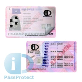 Rijbewijs beschermfolie