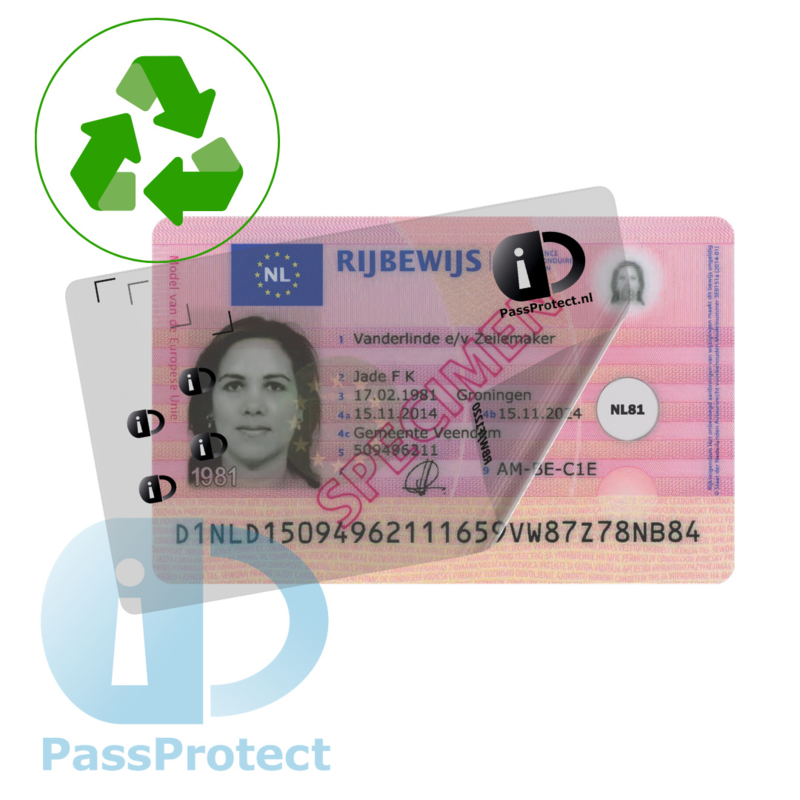 Rijbewijs beschermfolie PassProtect