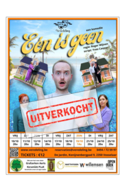 Dinsdag 21/10/25 (20.00u) - Eén is Geen