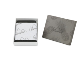 Vegan magic wallet charcoal