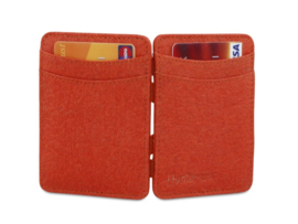 Vegan magic wallet red