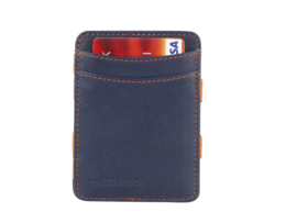Blue orange magic wallet