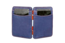 Blue orange magic wallet