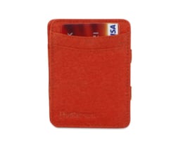 Vegan magic wallet red