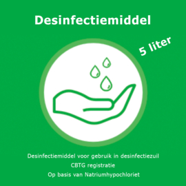 Desinfectiemiddel 5 liter