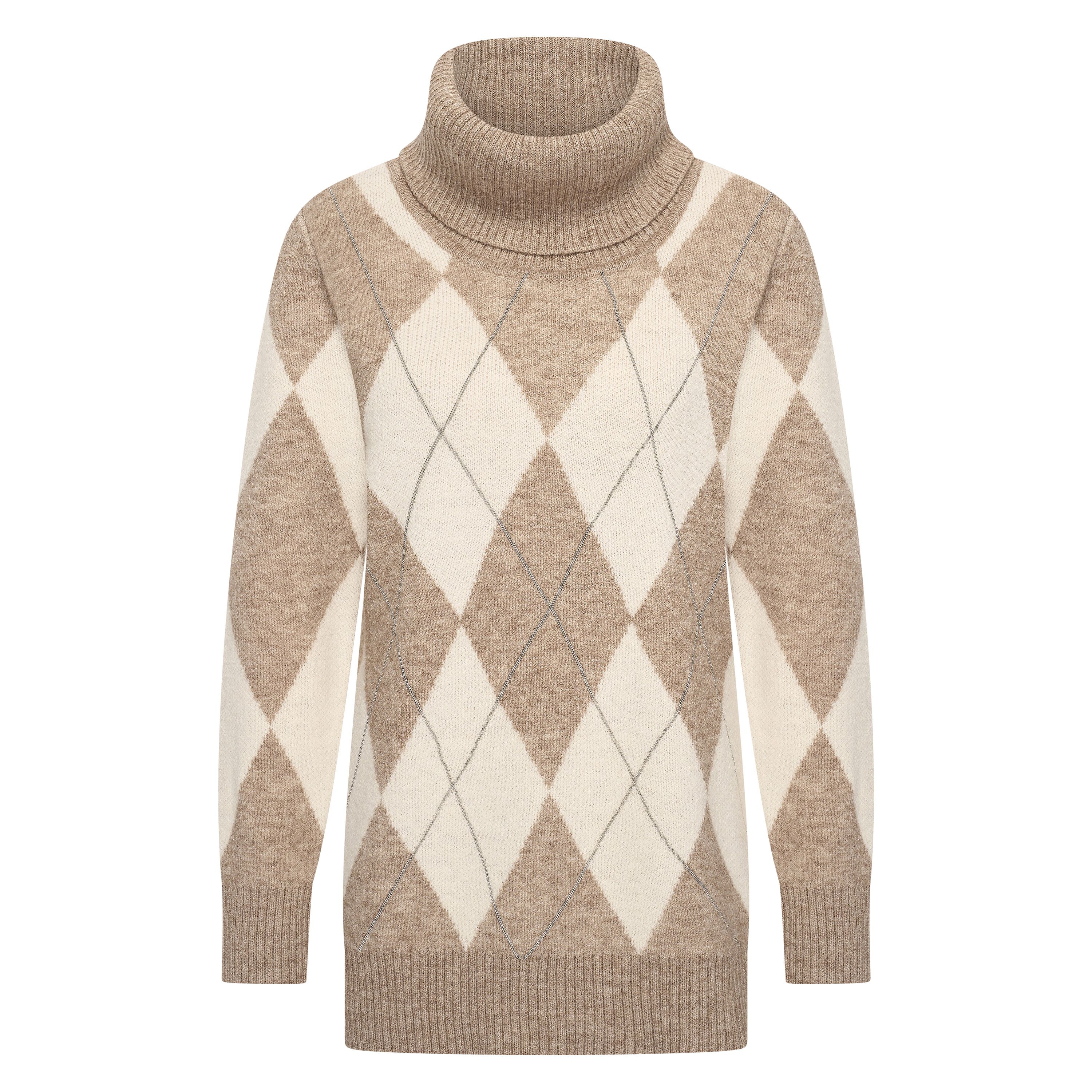 Trui Miya Light Taupe HV Society