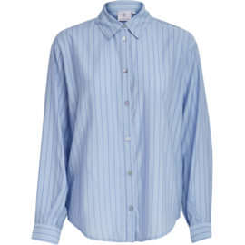 Blouse Felia Blue Stripe Peppercorn