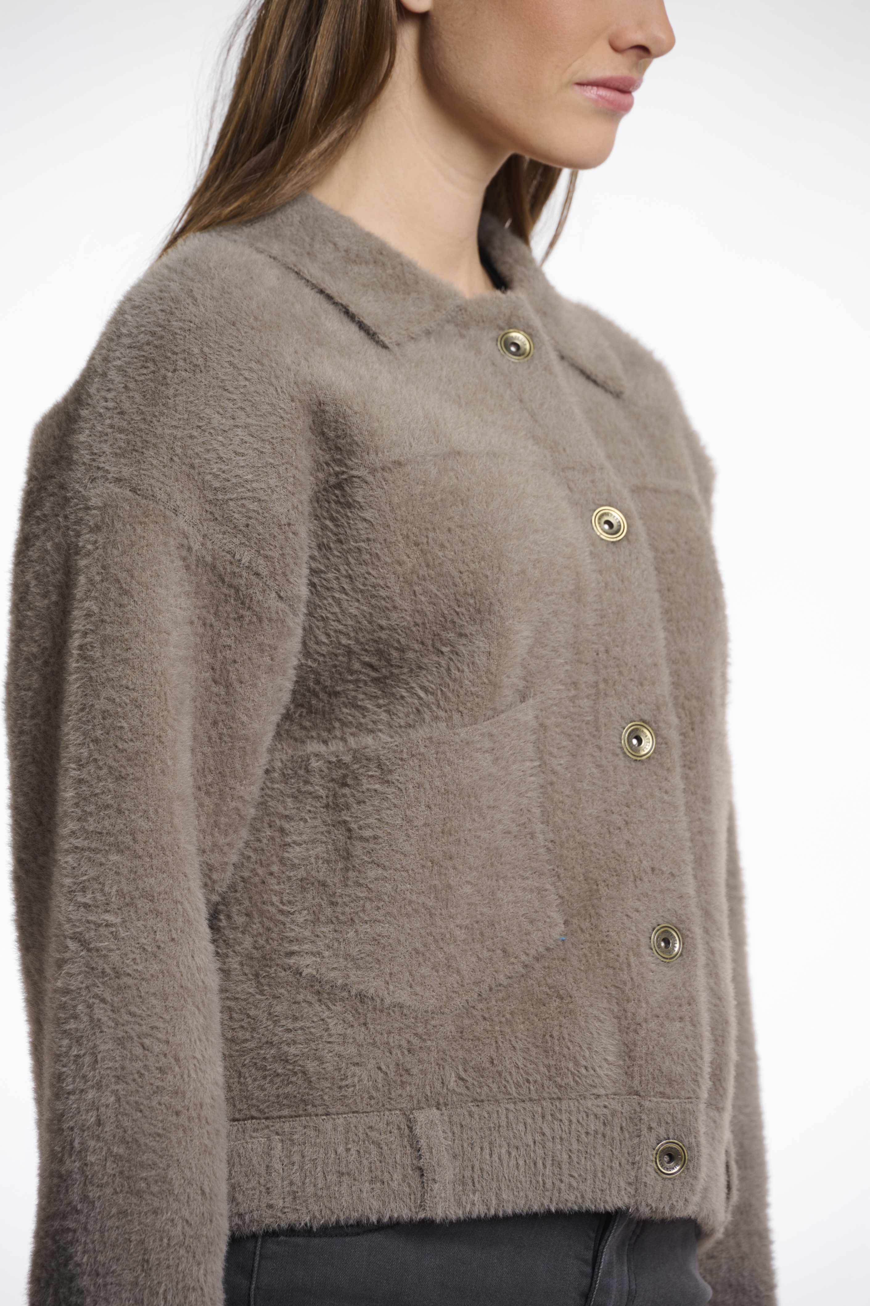 Vest Bubbly Taupe Rino & Pelle