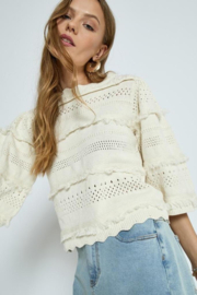 Pullover Tamanna Gardenia Peppercorn