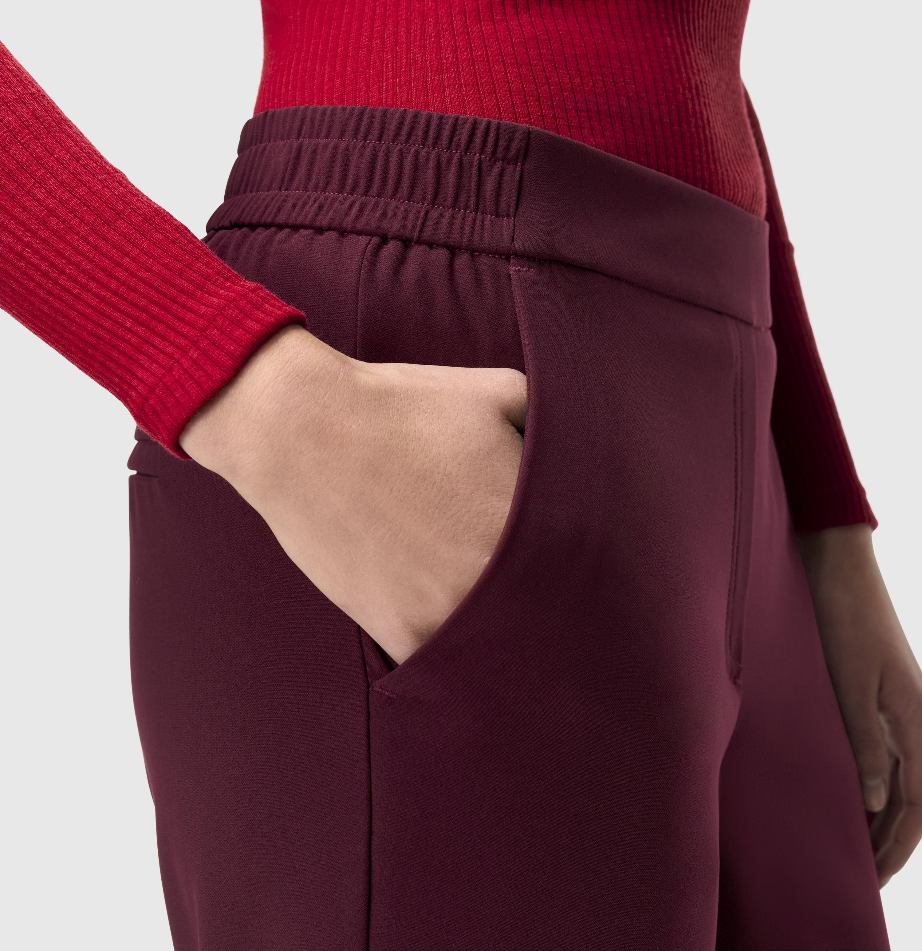 Broek Chiara Aubergine 780 Mac