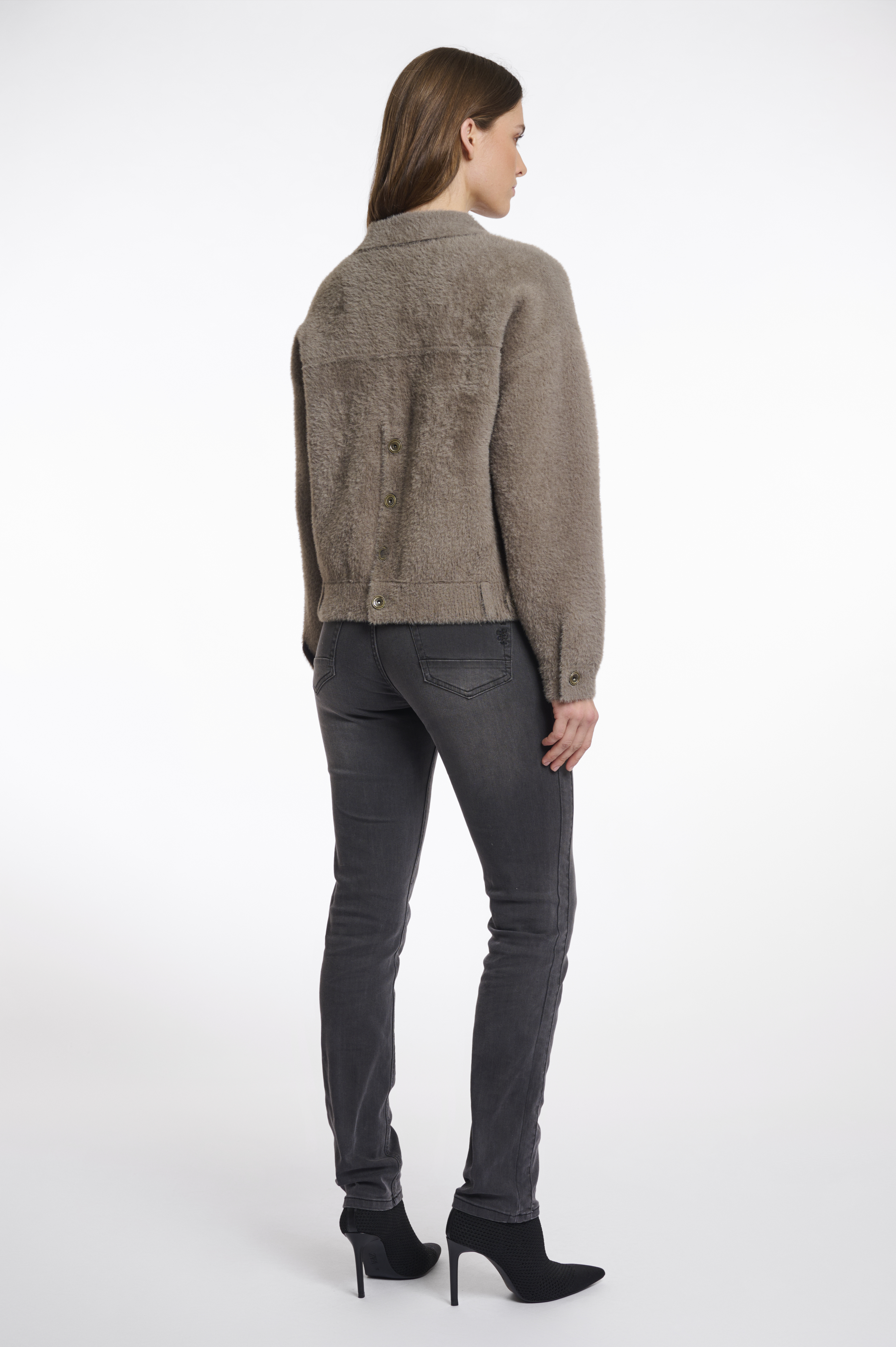 Vest Bubbly Taupe Rino & Pelle