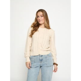 Vest Rosy Whitecap Creme Peppercorn